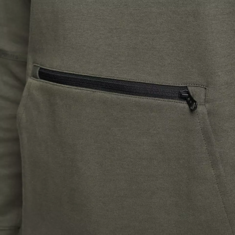 heavyweight organic cotton hoodies Manufacturer | drop shoulder front zipper pocket Hoodies factory - 图片 5