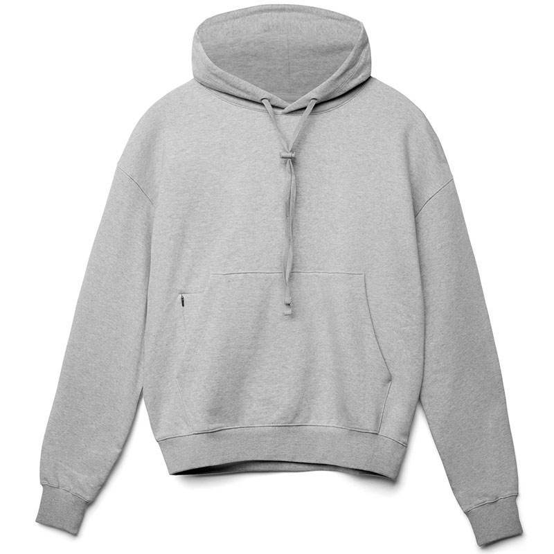 Drop shoulder Active men hoodies Manufacturer | pullover thick fleece cotton Hoodies factory - 图片 5