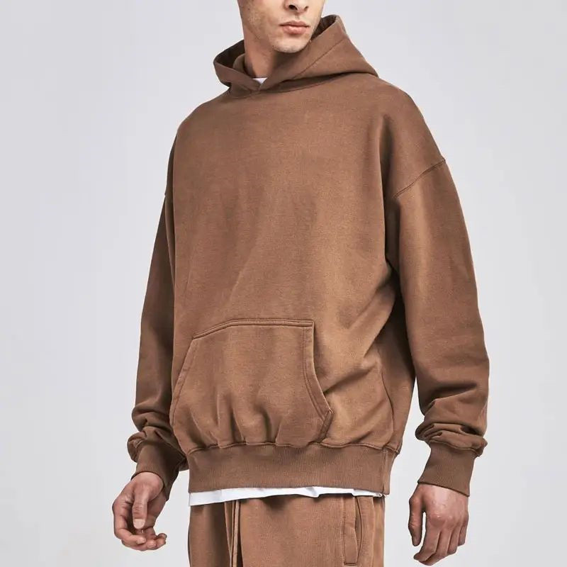 100%Cotton Thick Heavy Hoodie Manufacturer | Embroidered Fleece Hoodies supplier - 图片 2