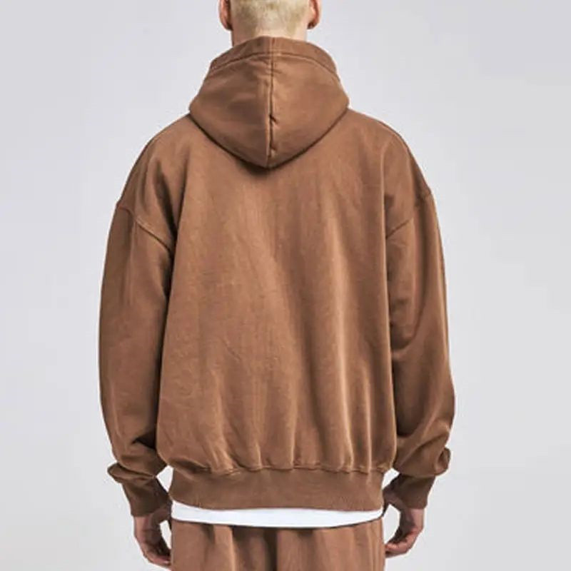 100%Cotton Thick Heavy Hoodie Manufacturer | Embroidered Fleece Hoodies supplier - 图片 4