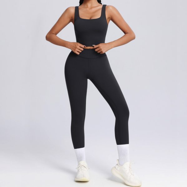 Custom Lycra Spandex Sports Bra And Leggings Manufacturer | 2 Piece Yoga Sets For Women suppliers - 图片 3