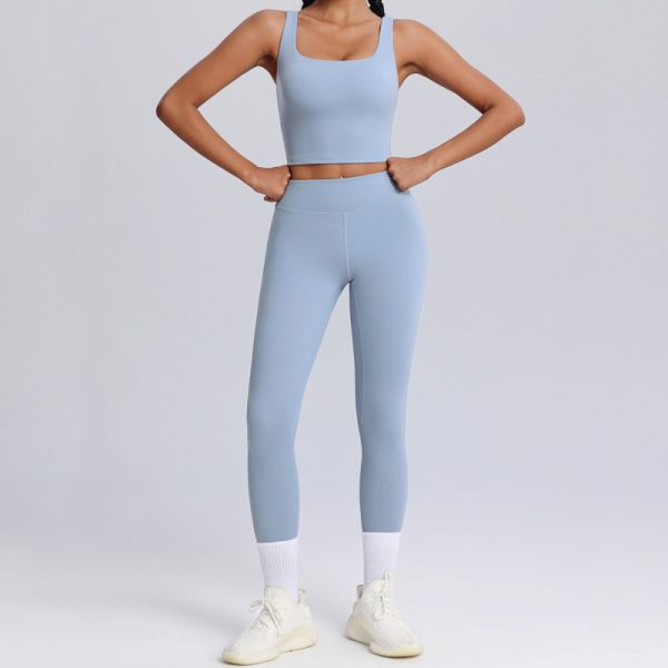 Custom Lycra Spandex Sports Bra And Leggings Manufacturer | 2 Piece Yoga Sets For Women suppliers - 图片 2