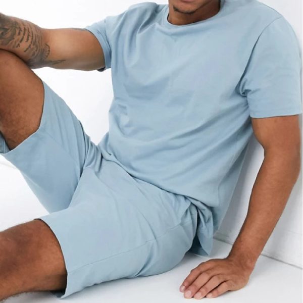 Custom T Shirt Shorts Set Tracksuit Manufacturer | Sports Tracksuits Men Sweatsuit Supplier