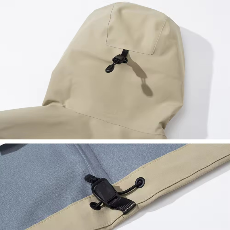 Custom 3-Layer Hard Shell Windbreaker Manufacturer | Waterproof Sports Training Jacket Supplier - 图片 4