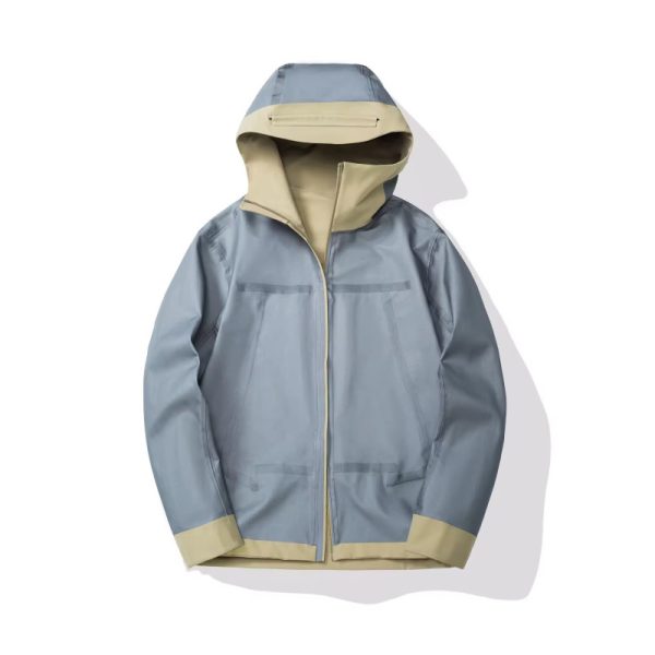 Custom 3-Layer Hard Shell Windbreaker Manufacturer | Waterproof Sports Training Jacket Supplier - 图片 5