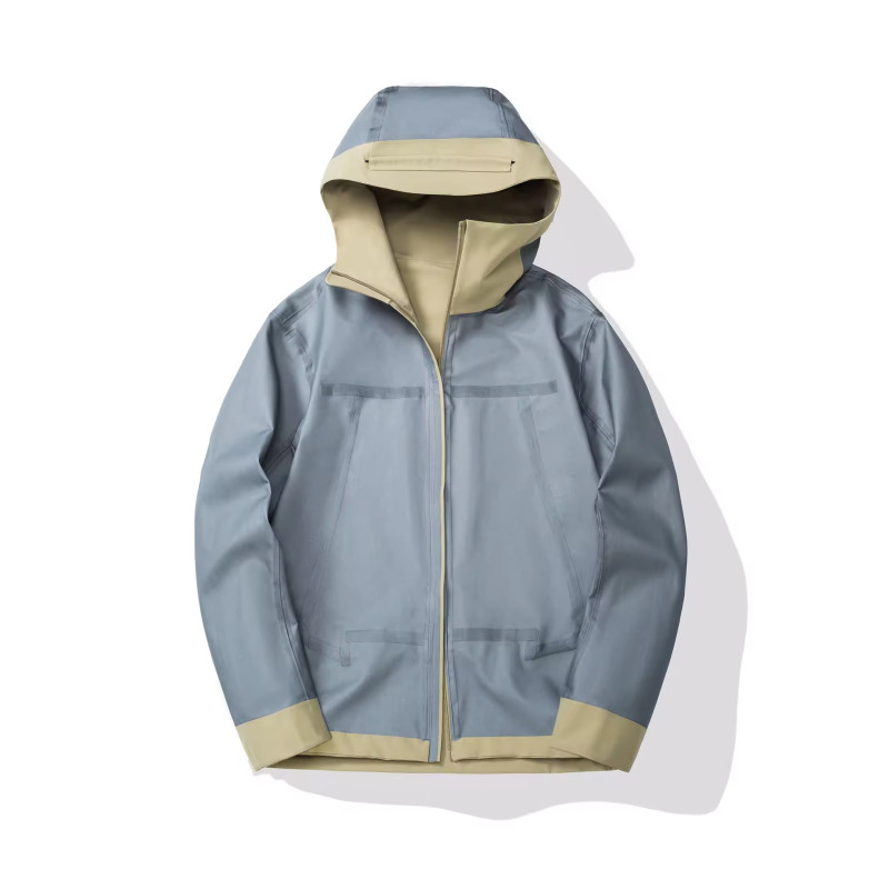 Custom 3-Layer Hard Shell Windbreaker Manufacturer | Waterproof Sports Training Jacket Supplier - 图片 5