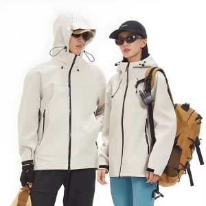 Custom Unisex Lightweight 3-Layer Hard Shell Jacket Manufacturer | Waterproof Jacket Supplier