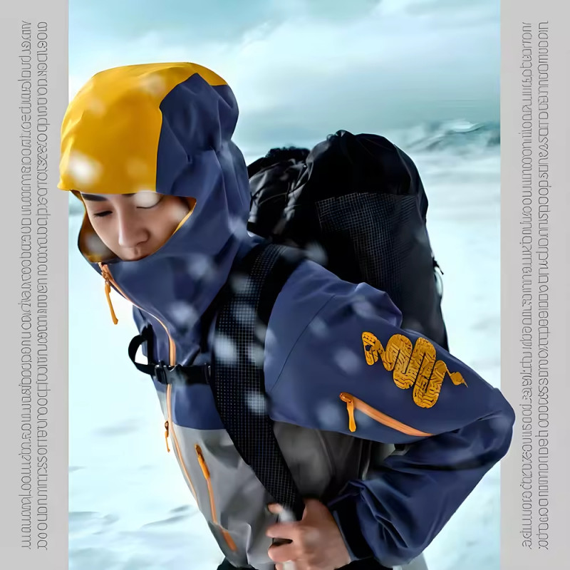 Custom Unisex Sport Coat Waterproof Ski Jacket Manufacturer | Lined Hard Shell Jacket Supplier - 图片 2