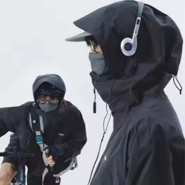 Custom Winter Ski Safari Windbreaker Manufacturer | Outdoor Hiking Anorak Jacket Supplier - 图片 5