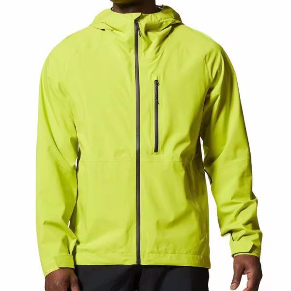 Outdoor Wear Coat Custom Rain Jacket Manufacturer | Man 2.5 Layer Jacket Supplier - 图片 2