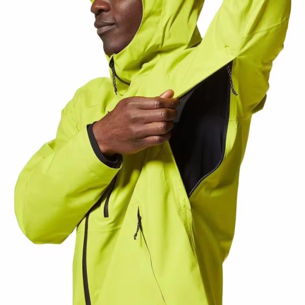 Outdoor Wear Coat Custom Rain Jacket Manufacturer | Man 2.5 Layer Jacket Supplier - 图片 4